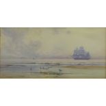 Sailing Ship near the Shore,