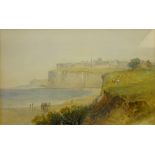 South Coast View, 19th/early 20th century watercolour unsigned 24.5cm x 39.