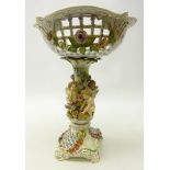 Late 19th century German Potschappel centrepiece,