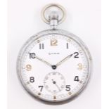 Cyma WWII military issue pocket watch arrow mark GSTP T25535 Condition Report