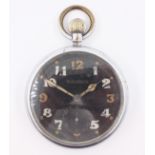 Jaeger-Le Coultre WW11 military pocket watch arrow mark GSTP 241447 Condition Report