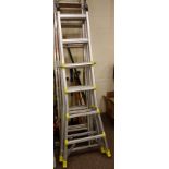 Aluminium folding combination ladder Condition Report <a href='//www.