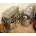 Two Kenwood Professional mixers with stainless steel bowls Condition Report <a