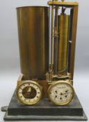 Early 20th century George Kent 'Venturi Orivent' brass pumping station water meter flow and