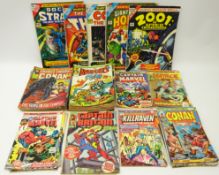 Collection of Marvel Bronze age comics, titles include; The Avengers and The Savage Sword #120-122,