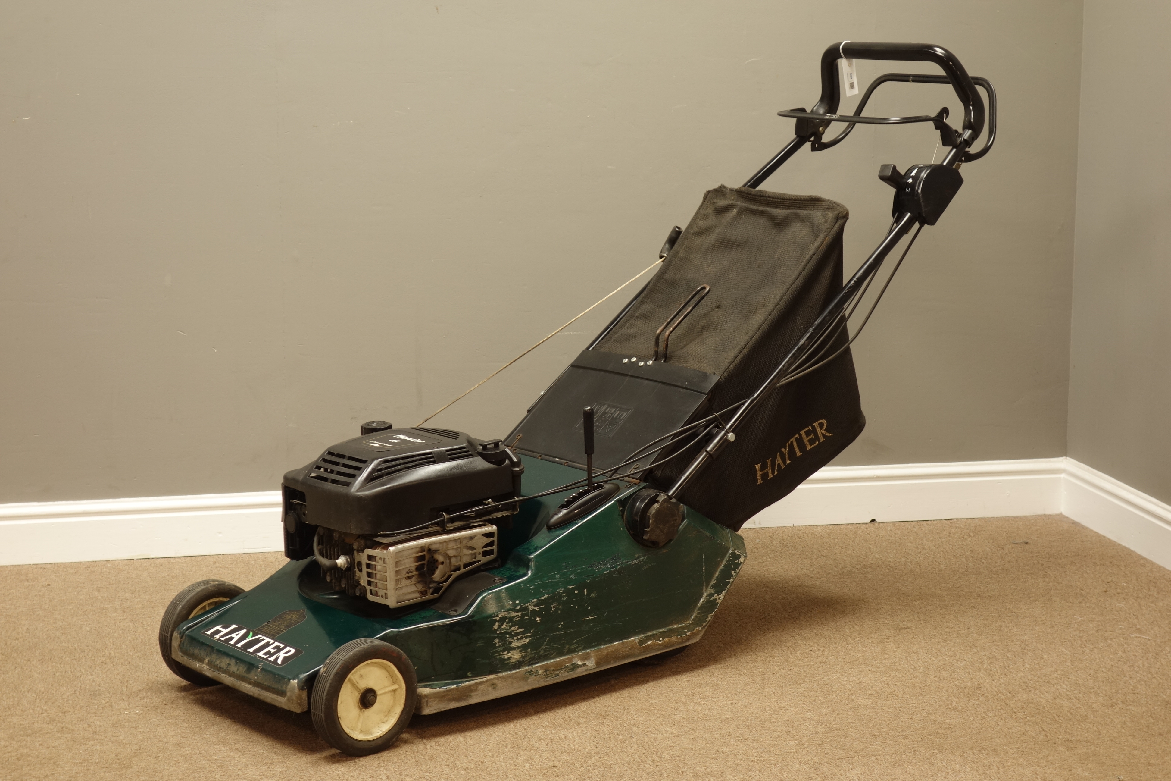 Hayter Harrier 48 self propelled roller lawnmower Condition Report <a