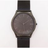 Skagen gentleman's stainless steel wristwatch Condition Report <a href='//www.