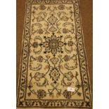 Persian Nain ivory ground rug, 140cm x 70cm Condition Report <a href='//www.