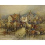 Slipway with Cobble Boats,
