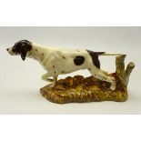 Royal Doulton model of a Pointer by Peggy Davies, HN2624,