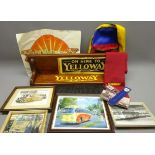 'The Yellow Road' History of Yelloway Motor Services bus & coach company with memorabilia including