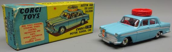 Corgi die cast Saloon Motor School Car, Austin A60 De Luxe Saloon, 236,