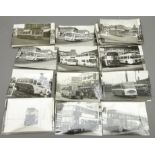 Collection of c1950's-70's monochrome photographs of Buses & Coaches,