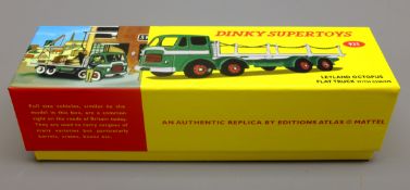 Dinky Atlas Supertoys Leyland Octopus Flat Truck with Chains,