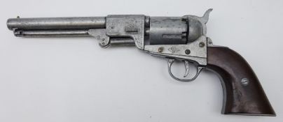 20th century revolver cap gun, stamped 'BKA 98', with scumbled handle,