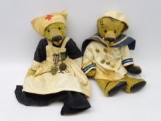 'Out of the Attic' Hero Collection mohair Teddy Bear,