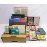 Quantity of British and World stamps in many albums and stock books including;