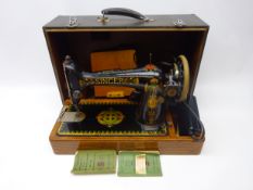 Early 20th century Singer sewing machine no.