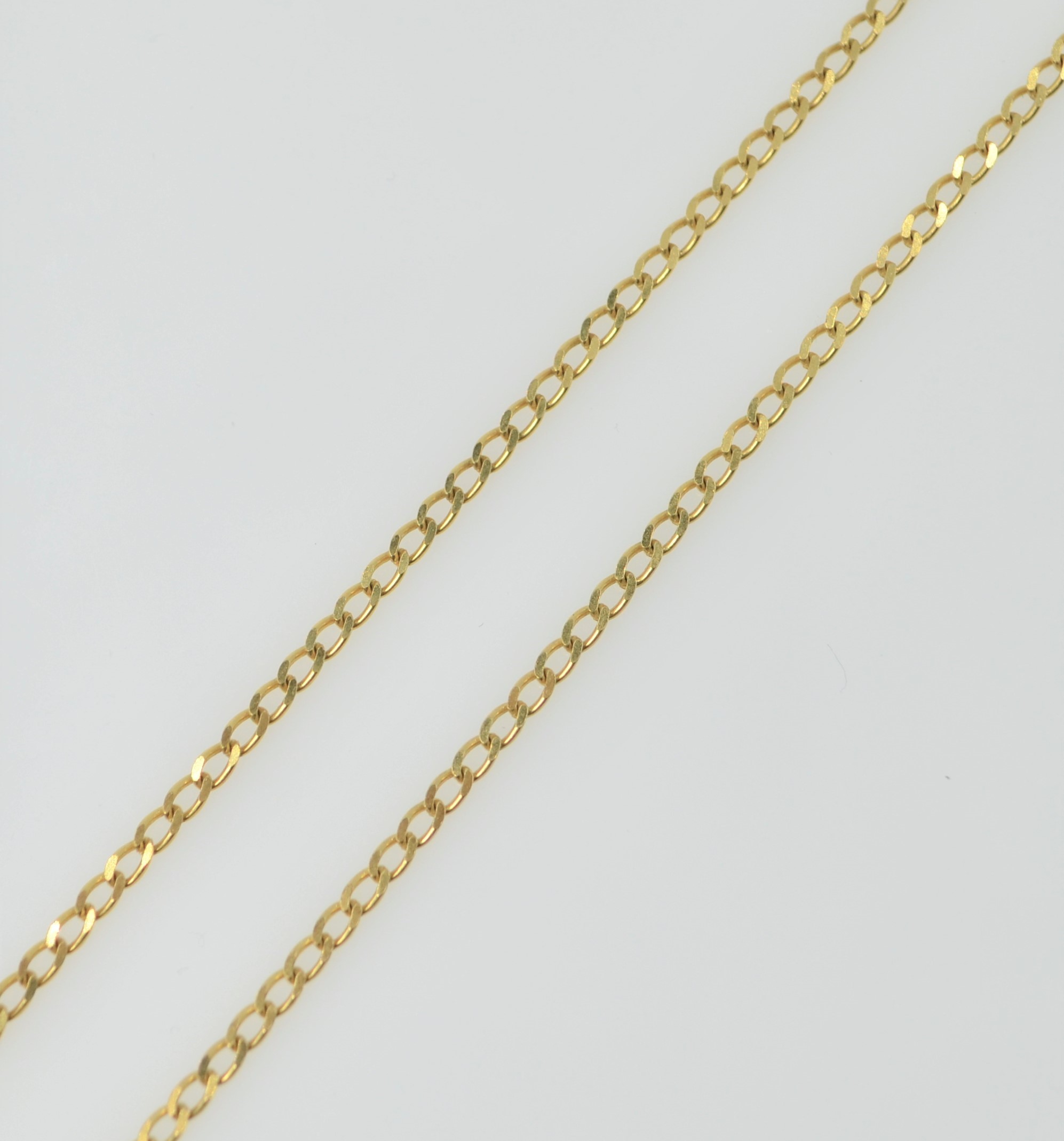 9ct gold chain necklace hallmarked Condition Report 4.9gm<a href='//www.