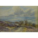 John C Syer (British 1844-1912): 'High Goathland Moor' Nr.