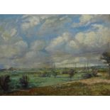 Geoffrey Chatten (1938-): Norfolk Landscape,
