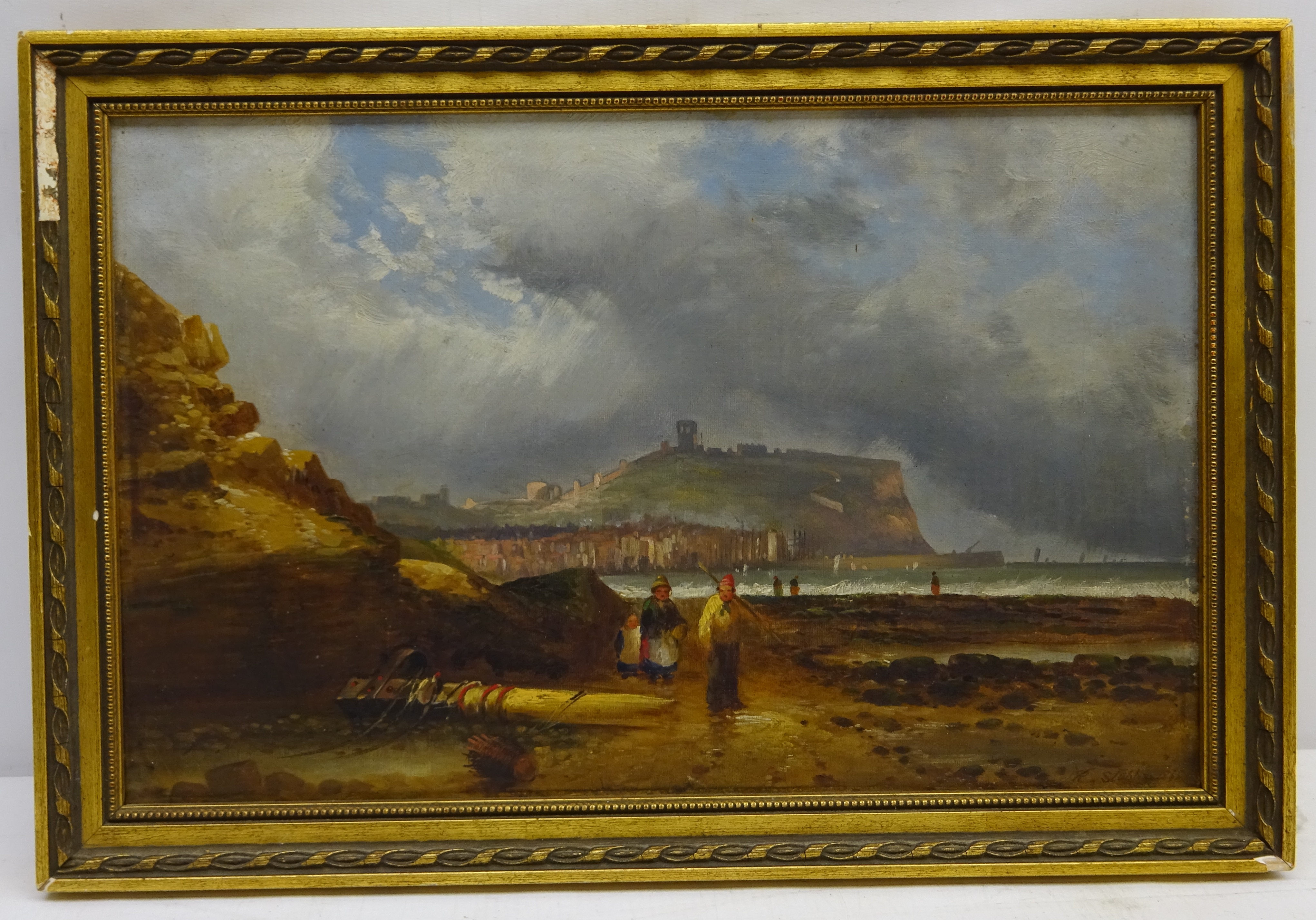 Ralph Reuben Stubbs (British 1824-1879): Scarborough from Cornelian Bay, - Image 2 of 2
