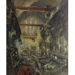 Henry James Neave (British ?-1971): 'Vancouver Iron Works Limited' Industrial Works,