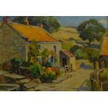 Owen Bowen (Staithes Group 1873-1967): North Yorkshire Cottage & Farm Buildings,