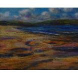 John Mackie (Scottish 1953-): Coastal Innlet, pastel signed and dated '07,