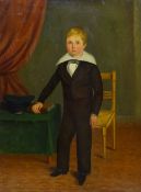 English School (Mid 19th century): Full length Portrait of a Boy,