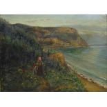 Frances Watson Sunderland (British 1866-1949): Evening at Runswick Bay,
