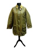 Vintage Barbour 'Solway Zipper' waxed jacket,
