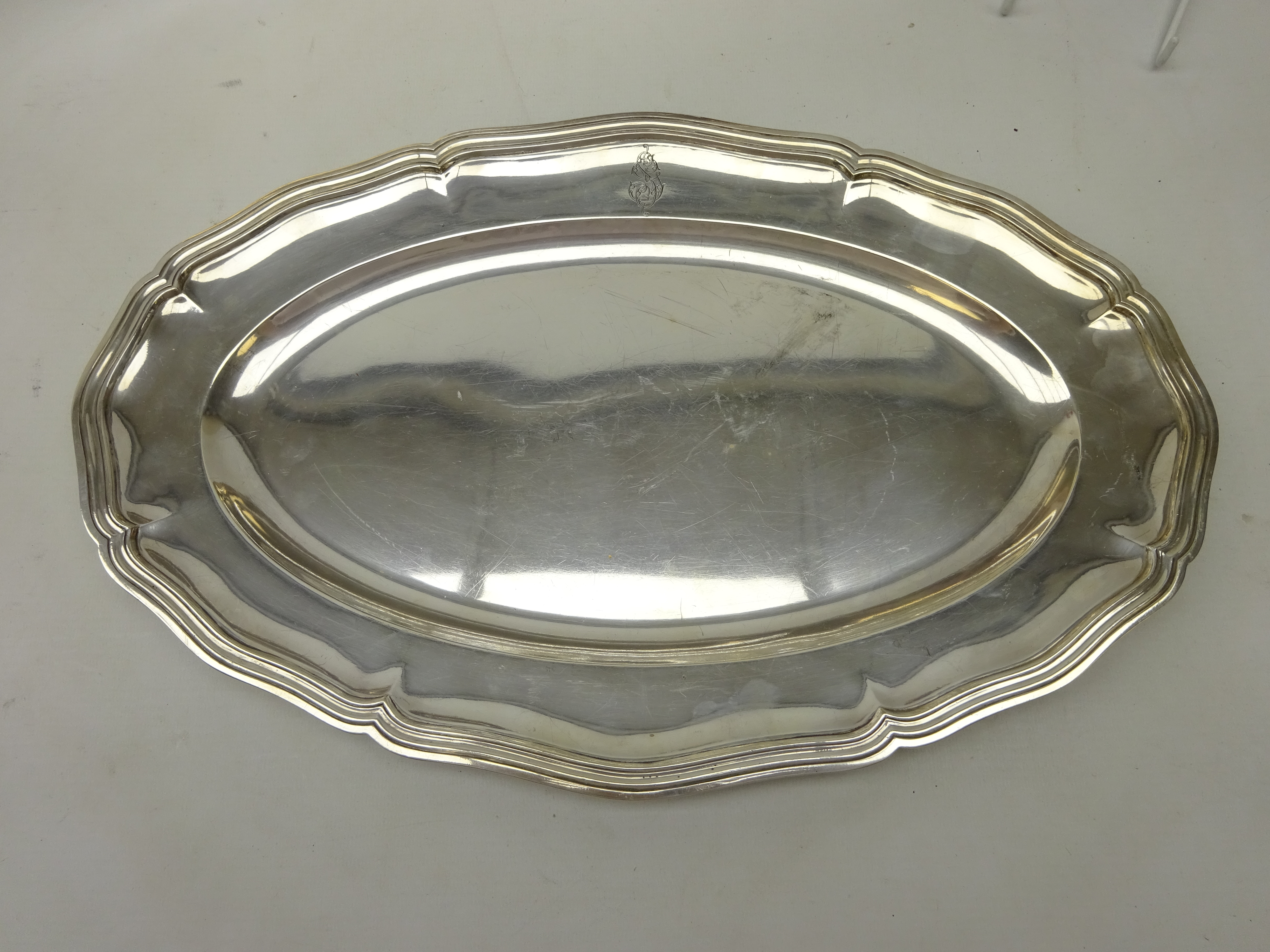 Late 19th century Christofle silver-plated tureen and cover with scalloped edge, - Image 5 of 18