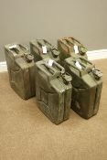 Five green jerry cans Condition Report <a href='//www.davidduggleby.