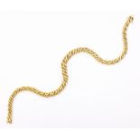 18ct gold heavy necklace,