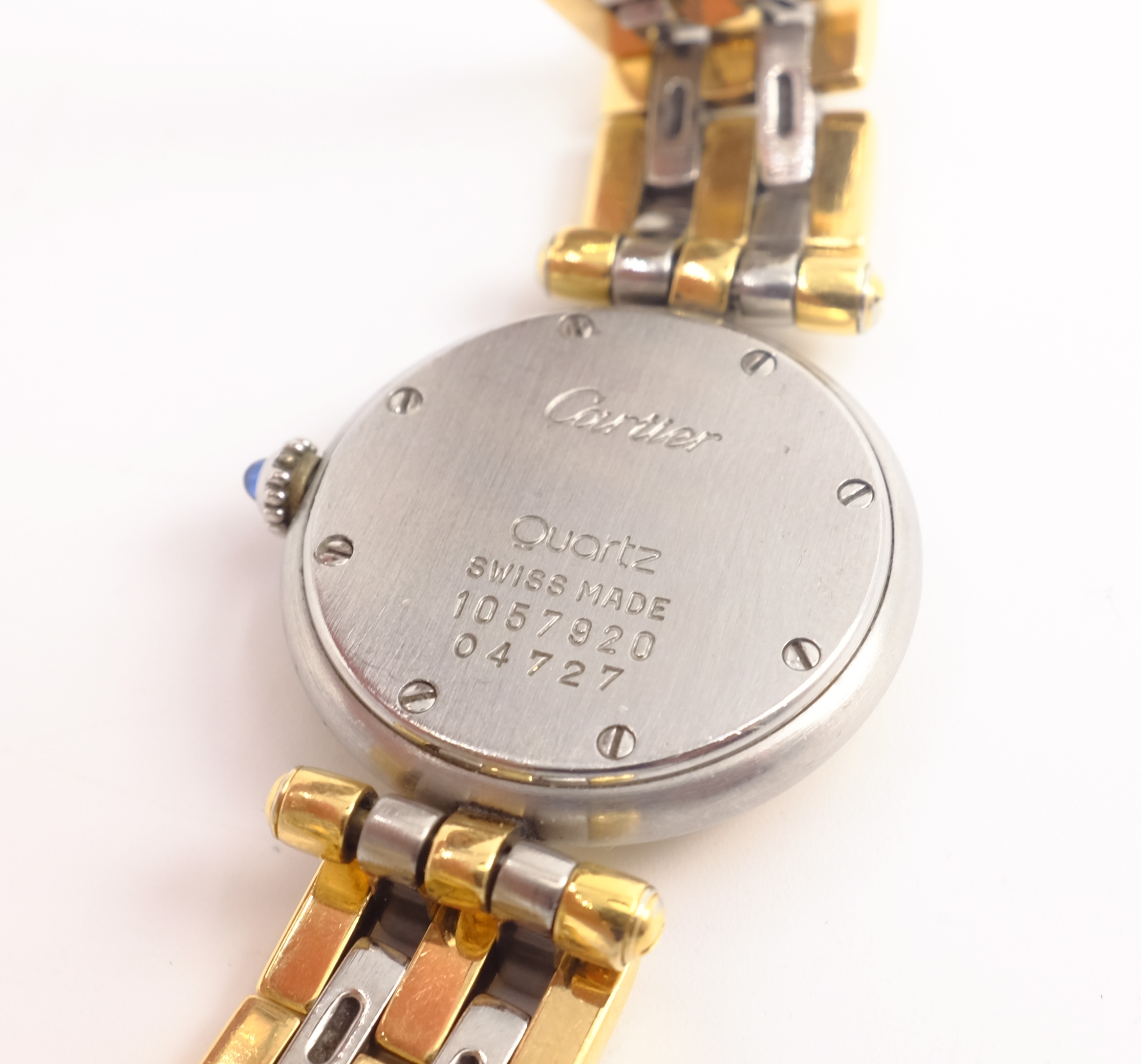 Ladies Cartier Panthere bi-metal, 18ct gold and stainless steel quartz wristwatch, - Image 3 of 4