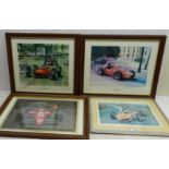 John Surtees OBE, Formula One World Champion 1964, Ltd ed. colour print No.