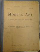 'The Gallery of Modern Etchings' parts 1-4 & 'Modern Art' part 1 ND pub. c1890, pub. Virtue & Co.