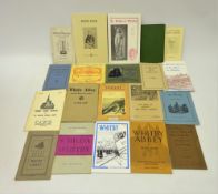 Collection of booklets and Pamphlets relating to Whitby, including Abbey, St.