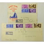 Two 1948 Olympic Games covers,