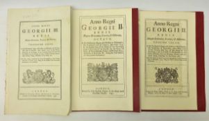 Three 18th century Acts of Parliament relating to Whitby: Lenghening the West Pier of Whitby