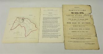 Victorian Whitby Property Auction Particulars for Valuable Building Ground on and contiguous to the