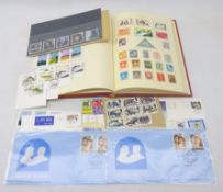 Collection of British and World stamps including; some Queen Victoria stamps seen, China, Hungary,