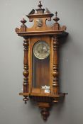 Early 20th century Vienna style wall clock and other clock parts Condition Report