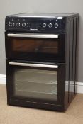 Blomberg HKN9310Z electric cooker with grill, fan oven and four 'Rapidlite' hobs,