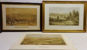 'South East View of Sheffield' and 'Abbey Dale',