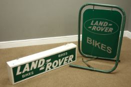 Land Rover Bikes illuminated wall hanging sign (W97cm),