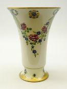 William Moorcroft for Macintyre & Co. trumpet shaped vase in the 'Eighteenth Century' pattern no.