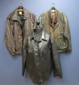 Men's Yorn Leather jacket,