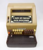 1970's National Cash Register Co. till, H41cm Condition Report <a href='//www.